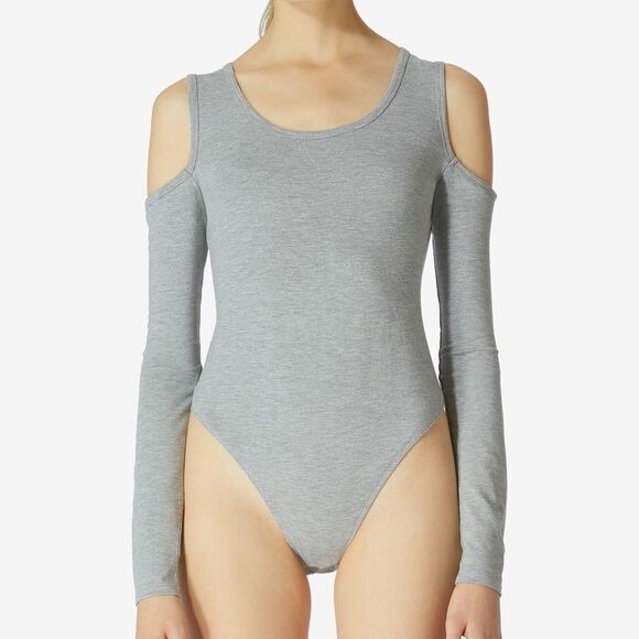 Avec Les Filles Cold-Shoulder Bodysuit - Picture 1 of 1